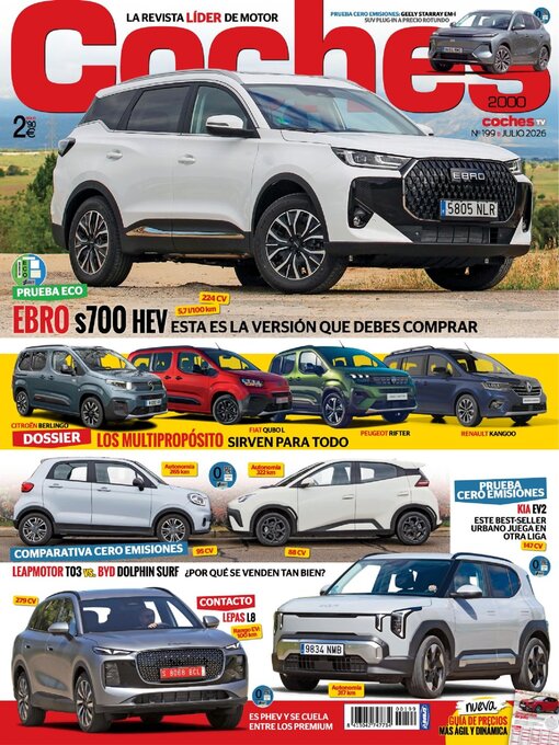 Cover image for Coches 2000